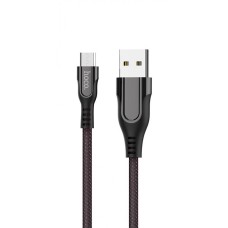 Кабель USB Hoco U54 Advantage microUSB 2.4A 1.2m чорний