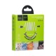 Кабель USB Hoco X21 Plus lightning Silicone 2.4A 1m чорний/білий