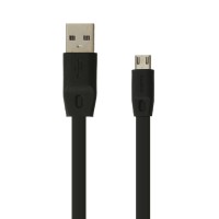 Кабель USB Remax RC-001m Full Speed microUSB 2m чорний