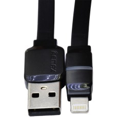 Кабель USB Remax RC-029i Breathe lightning 1m чорний