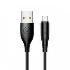 Кабель USB Usams U18 US-SJ268 microUSB 2A 1m чорний