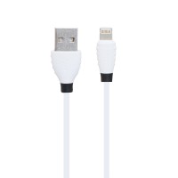 Кабель USB Hoco X27 Excellent Lightning Cable 2.4A (1.2 m) білий