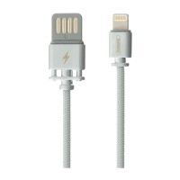 Кабель USB Remax RC-064i Dominator lightning 1m сталевий