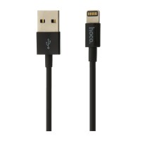Кабель USB Hoco X23 Skilled Lightning (1m) чорний
