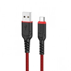 Кабель HOCO X59 Victory Charging Data для Micro 2,4A/1m. Red