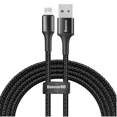 Кабель USB Baseus Lightning Halo 1.5A 2m чорний