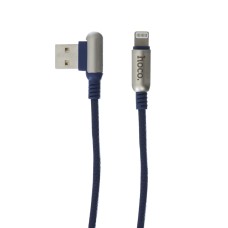 Кабель USB Hoco U17 Capsule Lightning Cable 1.2 м синій