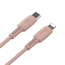 PD кабель Baseus Colorful Cable Type-C для iP 18W 1.2m Pink CATLDC-04