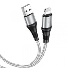 Кабель HOCO X50 Excellent charging data для Lightning 2,4A/1m. Grey