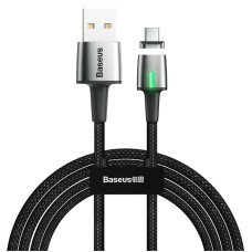 Кабель USB Baseus Type-C Zinc Magnetic 2A 2m чорний