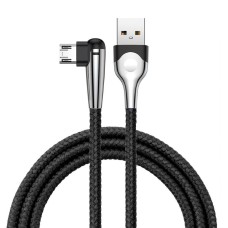 Кабель USB Baseus microUSB Sharp-Bird mobile game 2.4A 1m чорний