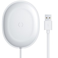 Бездротовий зарядний пристрій Baseus Jelly Wireless Charger 15W Білий