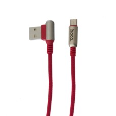 Кабель USB Hoco U17 Capsule microUSB 1.2m червоний