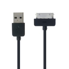 Кабель USB Remax RC-006i4 light 30pin 1m чорний