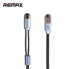Кабель USB Remax Twins RC-025t чорний