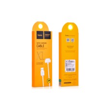 Кабель HOCO X1 Rapid iPhone 4 (30 Pin) 2,1 A / 1m. White