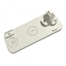 Зарядний пристрій 6 IN1 (Micro, Lightning, Type-C) FAST CHARGER White
