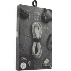 Кабель Joyroom S-L127 Micro Titan 2.4A (1.2m) білий