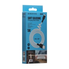 Кабель USB Borofone BX31 microUSB 5A 1m білий