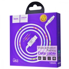 Кабель USB Hoco U63 Spirit microUSB 1.2m білий