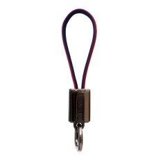 Кабель USB Hoco U36 Mascot microUSB червоно-синій