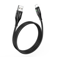 Кабель USB на Lightning U93 Shadow заряджання та передача даних