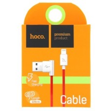 Кабель HOCO UPL11 L-Shape Lightning 1,2 m red