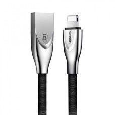Кабель USB Baseus Lightning Zinc Alloy 2A 1m чорний