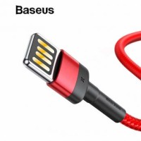 Usb кабель Baseus Cafule Cable（special edition）USB For iP 2.4A 1m Червоний