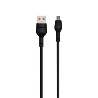 Кабель USB XO NB55 microUSB (1.0m) чорний