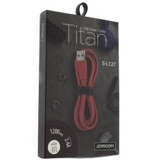 Кабель Joyroom S-L127 Micro Titan 2.4A (1.2m) червоний