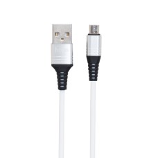 Кабель USB Hoco U46 Tricyclic microUSB 2A 1m сталевий