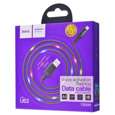Кабель USB Hoco U63 Spirit microUSB 1.2 m чорний