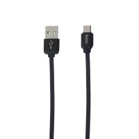 Кабель USB Hoco U23 Resilient Collectable microUSB чорний