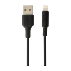 Кабель USB Hoco X25 Soarer Lightning 1m чорний
