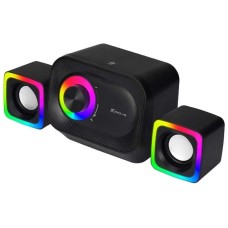 Комп'ютерна колонка XTRIKE ME SK-502 Wired Speaker RGB 11W Black