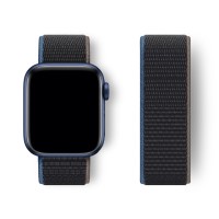 Нейлоновий ремінець Nylon loop 38mm/40mm/41mm для Apple Watch (Charcoal)