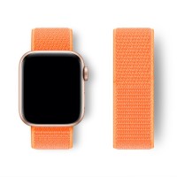 Нейлоновий ремінець Nylon loop 38mm/40mm/41mm для Apple Watch (Papaya)