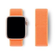 Нейлоновий ремінець Nylon loop 38mm/40mm/41mm для Apple Watch (Papaya)