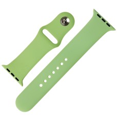 Ремінець для Apple Watch 42mm / 44mm / 45mm Band Silikone Two - Piece м'ятний