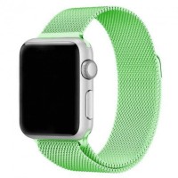 Ремінець Milanese Loop Neon Green для Apple Watch 38mm/40mm/41mm