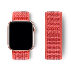 Нейлоновий ремінець Nylon loop 42mm/44mm/45mm для Apple Watch (Nectarine)
