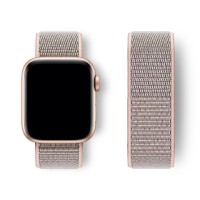 Нейлоновий ремінець Nylon loop 38mm/40mm/41mm для Apple Watch (Pink Sand)