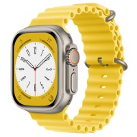 Ремінець для Apple Watch 38mm / 40mm / 41mm Ocean Band yellow