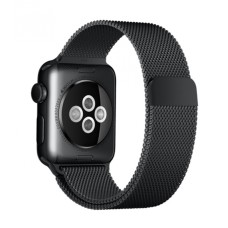 Ремінець для Apple Watch Milanese Loop 42mm/44mm/45mm чорний