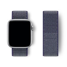 Нейлоновий ремінець Nylon loop 38mm/40mm/41mm для Apple Watch (Midnight fog)