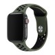 Ремінець для Apple Watch Sport Nike+ 38mm / 40mm / 41mm темно-оливковий / чорний