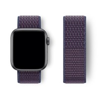 Нейлоновий ремінець Nylon loop 42mm/44mm/45mm для Apple Watch (Indigo)