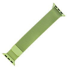 Ремінець для Apple Watch Milanese Loop 42mm/44mm/45mm світло-зелений