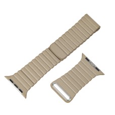 Ремінець для Apple Watch Leather Loop 42mm / 44mm / 45mm бежевий